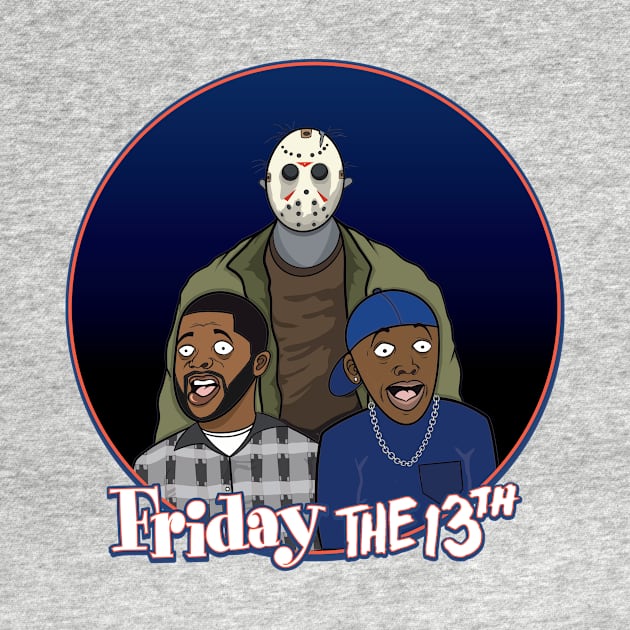 Friday the 13th Crossover Featuring Craig, Smokey, and Jason by DemBoysTees